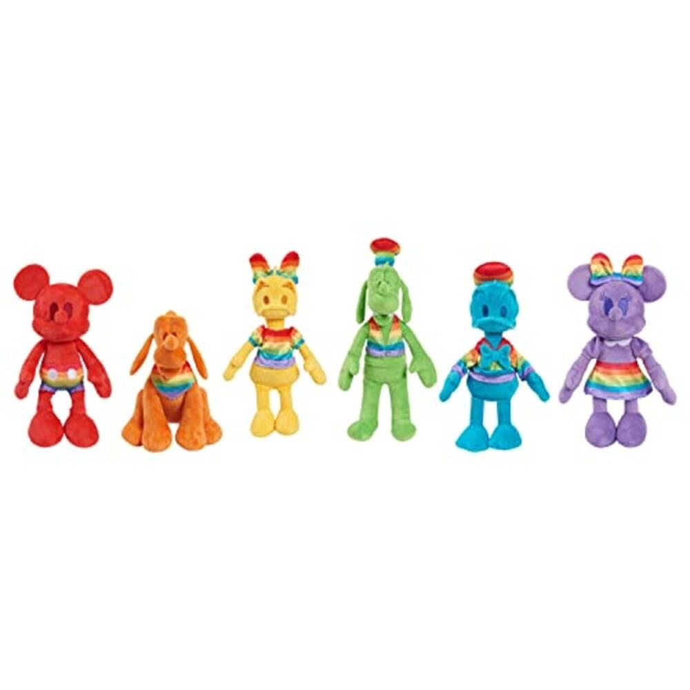 Disney Classic 6pk Pride Collection 9" Plush Set NWT